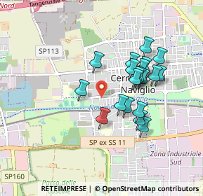 Mappa Via Buonarroti Michelangelo, 20063 Cernusco sul Naviglio MI, Italia (0.76)