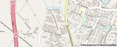 Mappa Martellago