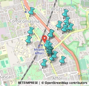 Mappa Via Galiani Ferdinando, 20161 Milano MI, Italia (0.406)