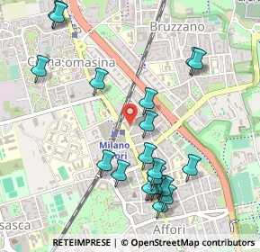 Mappa Via Galiani Ferdinando, 20161 Milano MI, Italia (0.551)