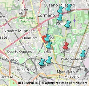 Mappa Via Galiani Ferdinando, 20161 Milano MI, Italia (2.08545)