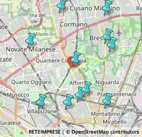 Mappa Via Galiani Ferdinando, 20161 Milano MI, Italia (2.30636)