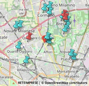 Mappa Via Galiani Ferdinando, 20161 Milano MI, Italia (2.105)