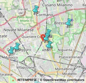 Mappa Via Galiani Ferdinando, 20161 Milano MI, Italia (2.87083)