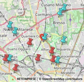 Mappa Via Galiani Ferdinando, 20161 Milano MI, Italia (2.53571)