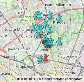 Mappa Via Galiani Ferdinando, 20161 Milano MI, Italia (1.159)