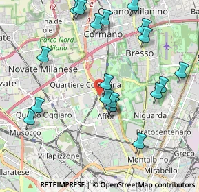 Mappa Via Galiani Ferdinando, 20161 Milano MI, Italia (2.2325)