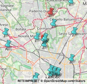 Mappa Via Galiani Ferdinando, 20161 Milano MI, Italia (5.2555)