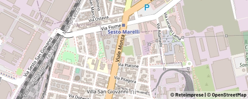 Mappa Milão
