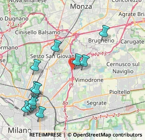 Mappa Via Peppino Rossi, 20093 Cologno Monzese MI, Italia (4.6625)