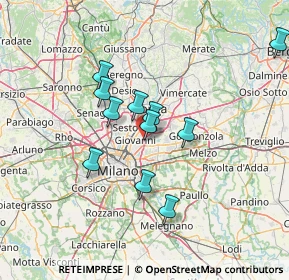 Mappa Via Peppino Rossi, 20093 Cologno Monzese MI, Italia (11.71455)