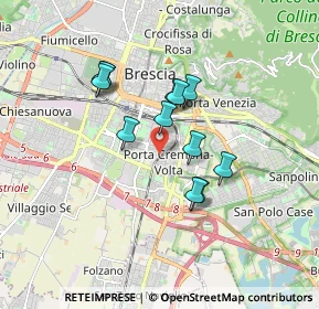 Mappa 25124 Brescia BS, Italia (1.36417)