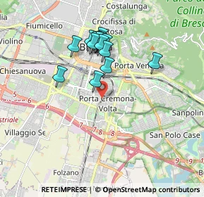 Mappa 25124 Brescia BS, Italia (1.58667)