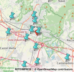 Mappa 25124 Brescia BS, Italia (4.93538)