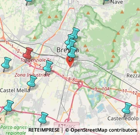 Mappa 25124 Brescia BS, Italia (5.22)