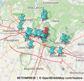 Mappa 25124 Brescia BS, Italia (5.51474)