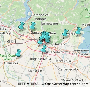 Mappa 25124 Brescia BS, Italia (9.97182)