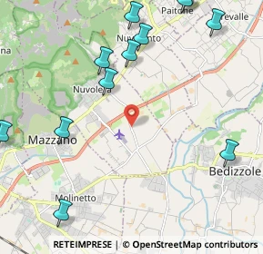 Mappa Via Colombera, 25080 Nuvolera BS, Italia (2.91077)