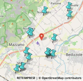 Mappa Via Colombera, 25080 Nuvolera BS, Italia (2.316)