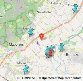Mappa Via Colombera, 25080 Nuvolera BS, Italia (2.75636)