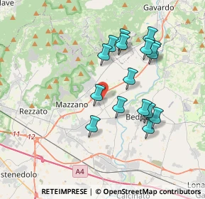 Mappa Via Colombera, 25080 Nuvolera BS, Italia (3.40813)
