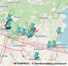 Mappa Via Colombera, 25080 Nuvolera BS, Italia (9.717)