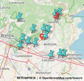 Mappa Via Colombera, 25080 Nuvolera BS, Italia (6.918)