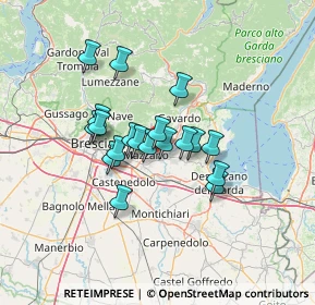 Mappa Via Colombera, 25080 Nuvolera BS, Italia (9.91)