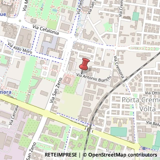 Mappa Via Antonio Bianchi, 34, 25124 Brescia, Brescia (Lombardia)
