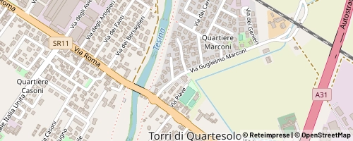 Mappa Torri di Quartesolo