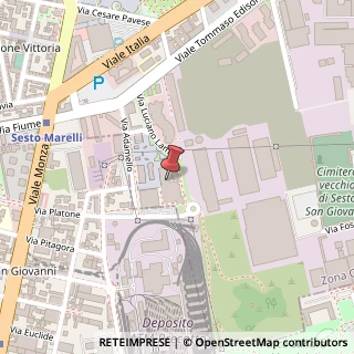Mappa Piazza Indro Montanelli, 11, 20099 Sesto San Giovanni, Milano (Lombardia)