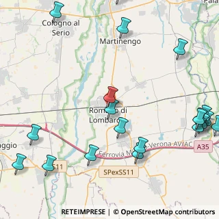 Mappa Via Belvedere, 24058 Romano di Lombardia BG, Italia (6.012)