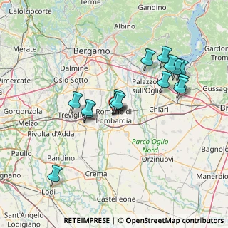 Mappa Via Belvedere, 24058 Romano di Lombardia BG, Italia (13.335)
