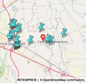 Mappa Via Gandhi, 36043 Camisano Vicentino VI, Italia (4.6825)