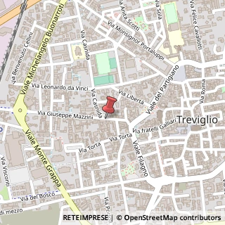Mappa Via Mazzini Giuseppe, 11, 24047 Treviglio, Bergamo (Lombardia)