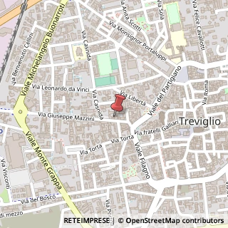 Mappa Via G. Mazzini, 10, 24047 Treviglio, Bergamo (Lombardia)