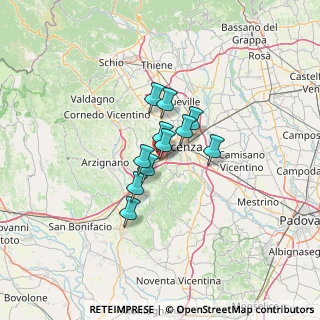 Mappa Strada Provinciale, 36051 Creazzo VI, Italia (7.60273)