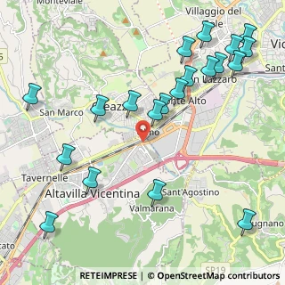 Mappa Strada Provinciale, 36051 Creazzo VI, Italia (2.589)