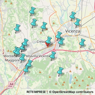 Mappa Strada Provinciale, 36051 Creazzo VI, Italia (4.724)