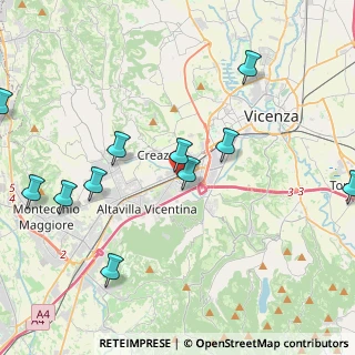 Mappa SP 34, 36051 Creazzo VI, Italia (4.86727)