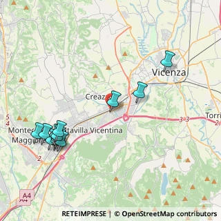 Mappa SP 34, 36051 Creazzo VI, Italia (4.73167)