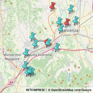 Mappa Strada Provinciale, 36051 Creazzo VI, Italia (4.684)