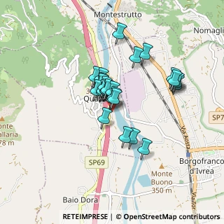 Mappa Strada Gorrey, 10010 Quassolo TO, Italia (0.61429)