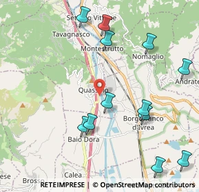 Mappa Strada Gorrey, 10013 Borgofranco d'Ivrea TO, Italia (2.39333)