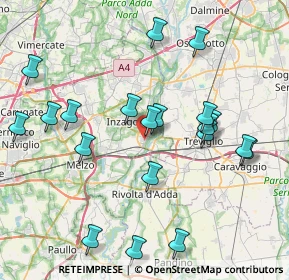 Mappa Via Alessandro Volta, 20062 Cassano d'Adda MI, Italia (8.5735)