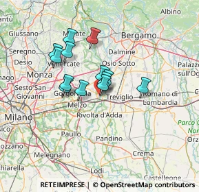 Mappa Via Alessandro Volta, 20062 Cassano d'Adda MI, Italia (9.94462)