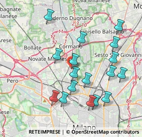 Mappa Via Gian Rinaldo Carli, 20161 Milano MI, Italia (3.93176)