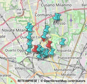Mappa Via Privata Uberto dell'Orto, 20161 Milano MI, Italia (1.415)