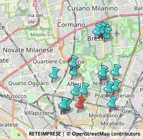 Mappa Via Privata degli Artaria, 20161 Milano MI, Italia (2.0035)