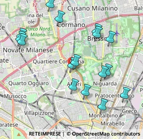 Mappa Via Privata Uberto dell'Orto, 20161 Milano MI, Italia (2.16125)